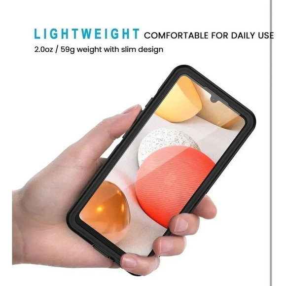 Lanhiem Samsung Galaxy A42 5G Case IP68 Waterproof Dustproof Shockproof Case - Picture 4 of 9